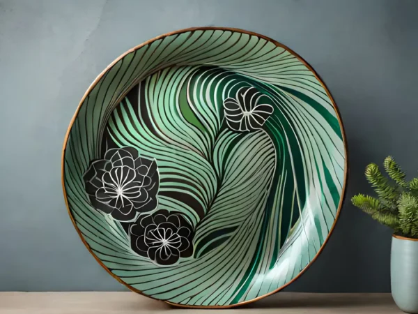 Hand-painted Dinner Plate Set