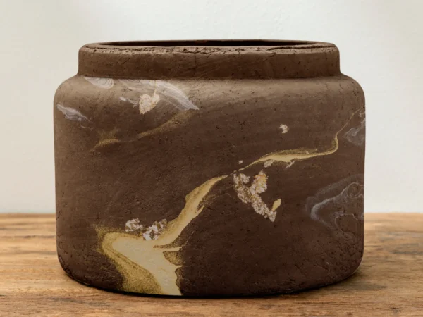 Textured Ceramic Planter